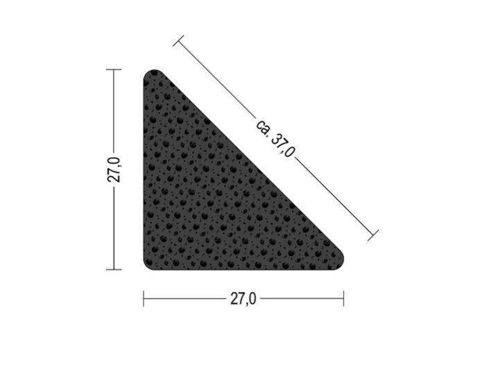 Moosgummi-Zargenprofil-Profil-KHD1040-B-meterware-Moosgummidichtung-moosgummiprofil-Gummiprofil-Kuehlzellendichtung-Kuehlhausdichtung-